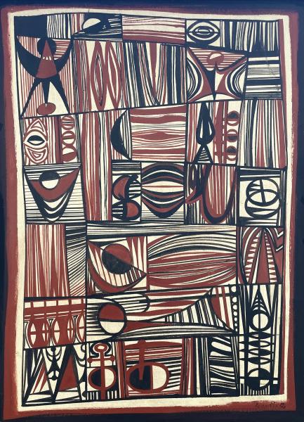 "Tapa-giogiesque", 1954