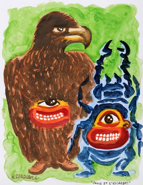 L'aigle et l'escarbot, 2024