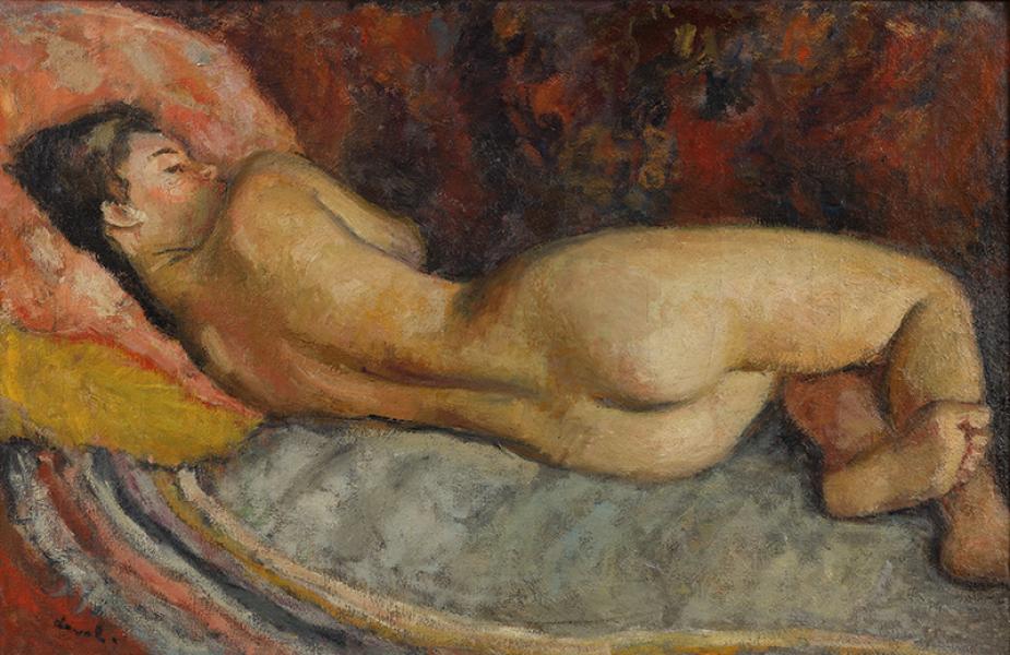 Aurélie couchée