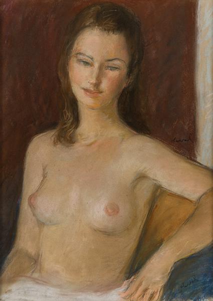 Jeune fille aux seins nus