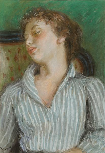 Jeune fille endormie