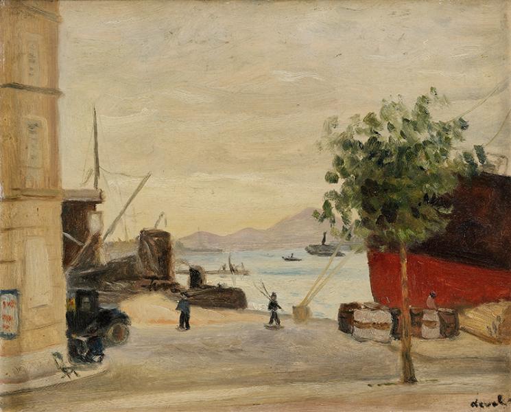 Le port marchand de Toulon Pierre DEVAL