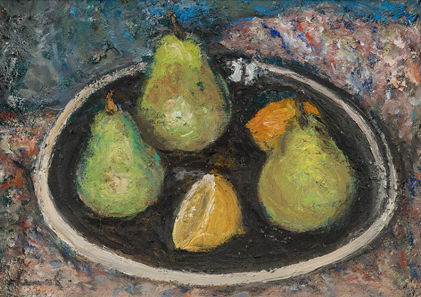 Nature morte aux poires et citron