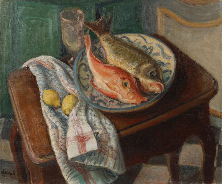 Nature morte aux poissons