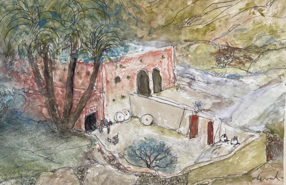 Bou Saada, le Moulin Ferrero