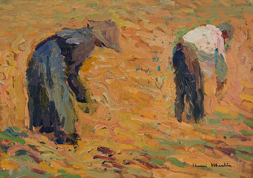 Lieurs de gerbe, circa 1920