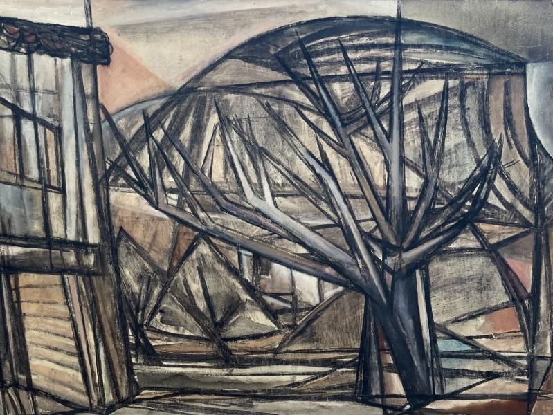 Arbre dénudé, août 1975