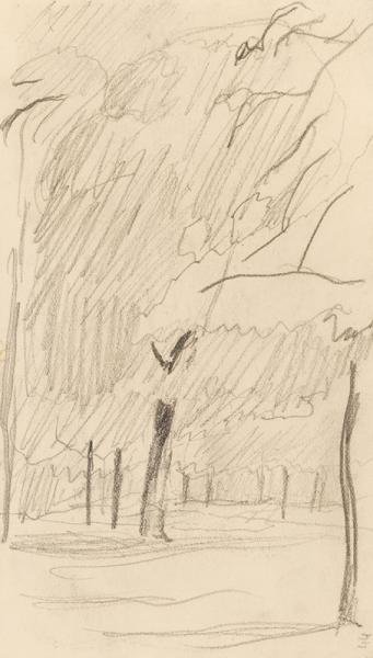 Sous les arbres, circa 1894