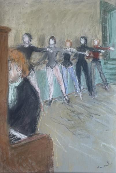 Danseuses à la barre