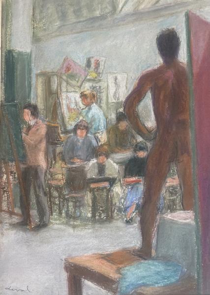 Le modèle nu à l’atelier